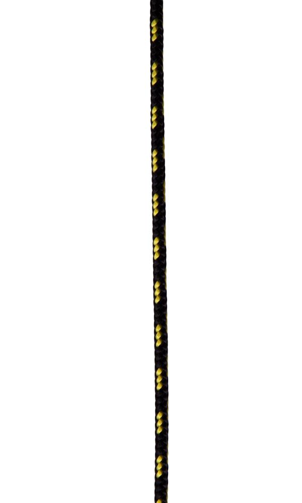Pomocná šňůra Tendon Hammer 3 mm – černá/žlutá, cívka 100 m