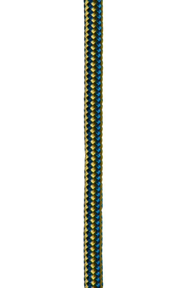 Pomocná šňůra Tendon Reep 4 mm – modrá/žlutá, cívka 100 m