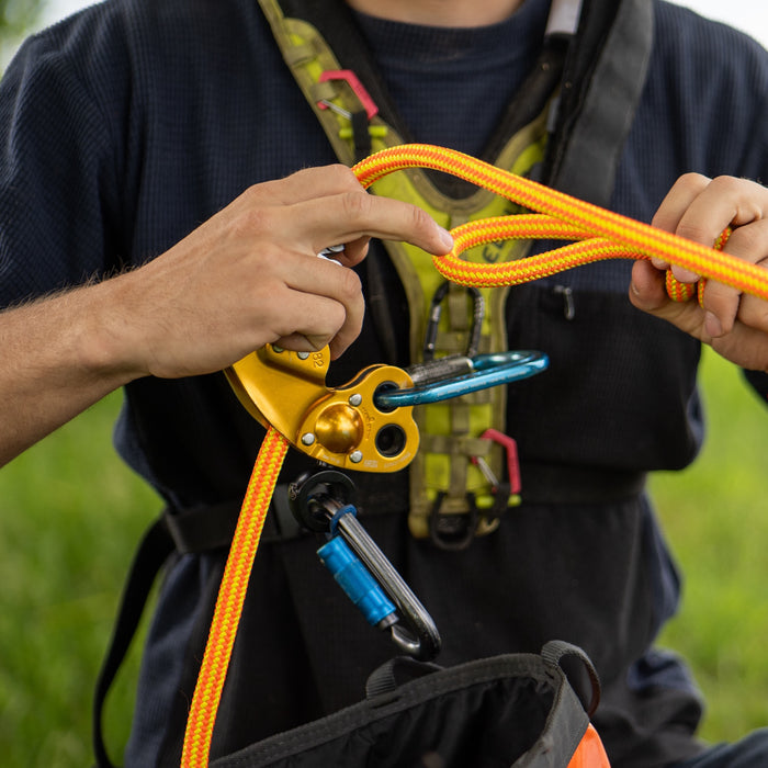 Arboristické lano Timber EVO 11.0 žlutá/oranžová