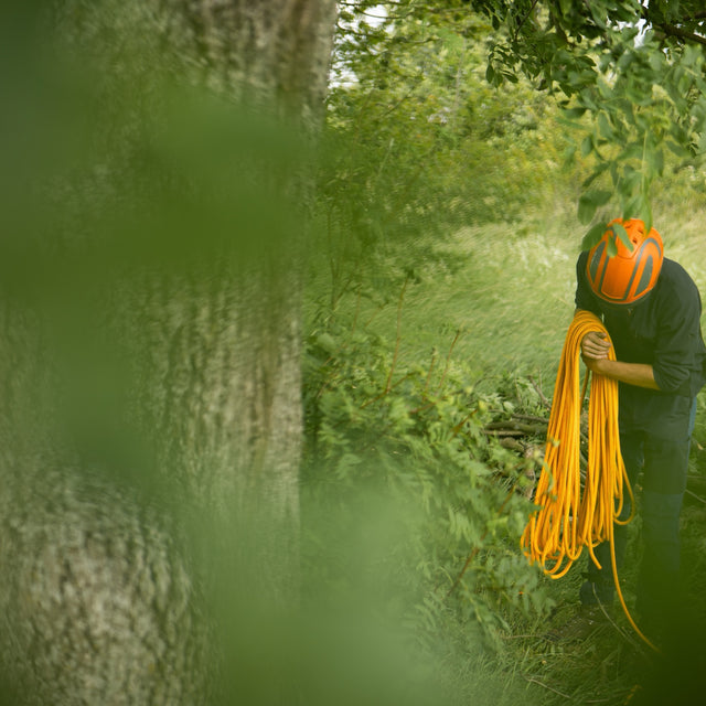 Arboristické lano Timber EVO 12.5 oranžová/žlutá