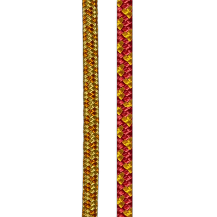 Pomocná šňůra Tendon - reep - 7 mm červená/žlutá