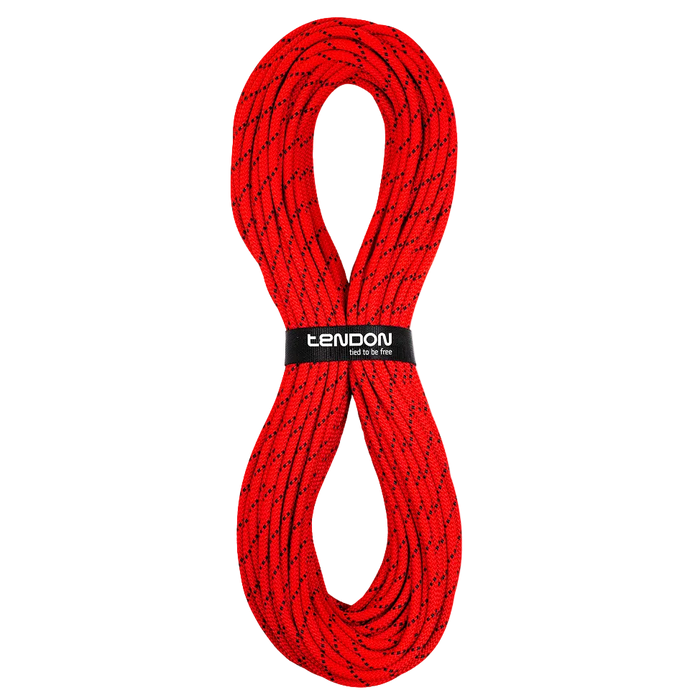 Lano static 9.0B červená
